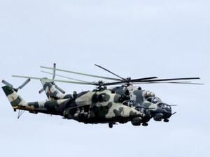 Russian military helicopters (image used for illustrative purposes)