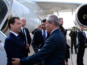 الرئيس الروسي يصل الاردن 