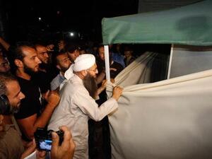 Sheikh Ahmad al-Assir ended his sit-in without achieving his goal (Photo: Hasan Bahsoun)