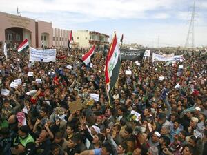 متظاهرون في سامراء