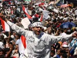 متظاهرون في صنعاء