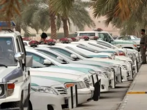 سيارات تابعة للشرطة السعودية
