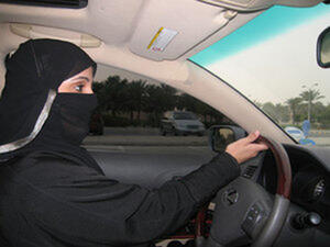 Imagine this scene becoming a reality for a population of non-driving Saudi ladies