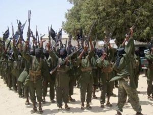 مقاتلون من حركة الشباب بقاعدة غربي مقديشو 