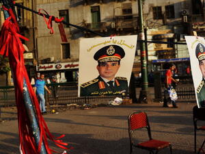 Sisi is due to talk military cooperation with his Russian counterpart in Cairo on Wednesday. (AFP/File)