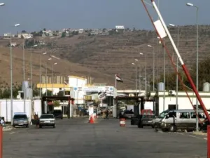 الحدود اللبنانية السورية في وادي خالد 
