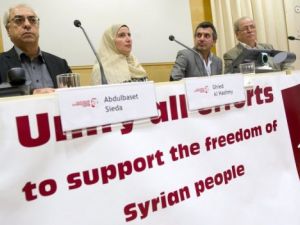 اجتماع المعارضة السورية في ستوكهولم
