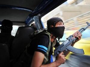 Syrian opposition forces have been accused of looting religious sites.