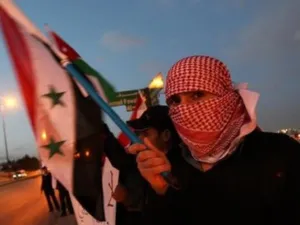 التظاهرات وصلت قلب دمشق 