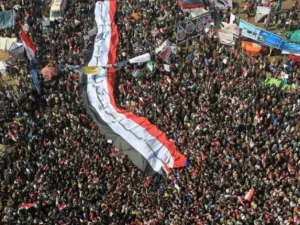 الذكرى الاولى للثورة 