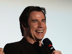 John Travolta and his tiny beard will be arriving in Dubai on September 9 when the Grease star arrives in the Middle East for the first time. (AFP)