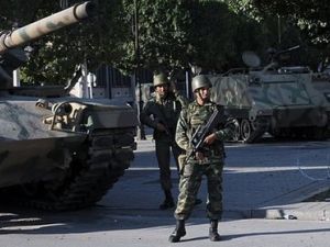 انتشار كثيف للجيش في الشوارع