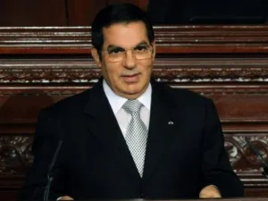 الرئيس التونسي المخلوع زين العابدين بن علي