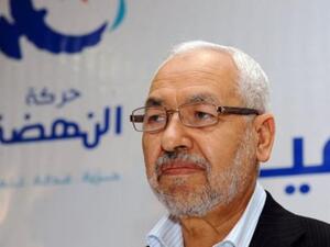رئيس حركة النهضة الاسلامية في تونس راشد الغنوشي
