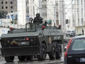 الجيش ينتشر وسط العاصمة 