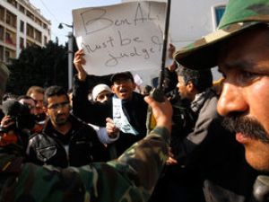 من التظاهرات في تونس