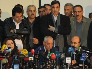 Tunisia's UGTT labor union leader, Houcine Abbassi, announced Saturday that Mehdi Jomaa will serve as the interim Prime Minister for the country's government transition (Salah Habibi/AFP)