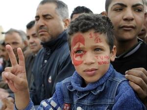 Protestors have been calling for the oust of the Islamist Ennahda leadership to pave the way for an independent government (Fethi Belaid/AFP)
