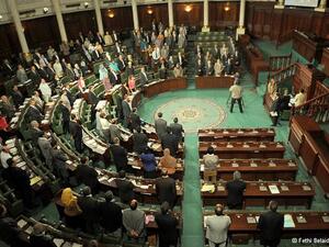 Tunisia Islamist-led Ennahda party leadership  agreed to step down from power as part of the political transition plan, but tension and trust issues with the opposition parties may undermine or delay this transition (Fethi Balaid/AFP/Getty)