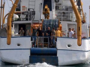 السفينة التركية بيري ريس تغادر مرفأ ازمير للقيام بالتنقيب في البحر المتوسط