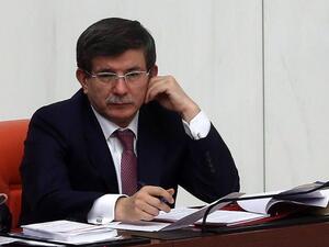 Turkish Foreign Minister Ahmet Davutoglu signed the deal with the EU in Ankara Monday (Adem Altan/AFP)