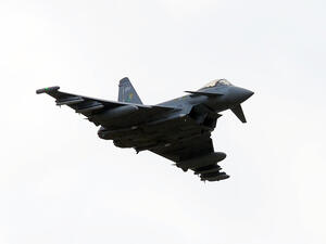 The UAE and the UK are in talks over the Typhoon fighter jet, which could see the Emirate buy 40 of the aircraft 