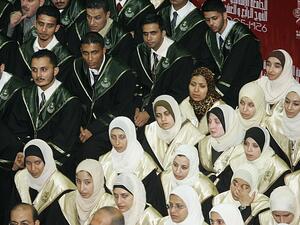 As AUC students turn their nose down at veiled or hijaabi fellow graduates, we wonder why a headdress should get in the
way of a day that celebrates the cap and gown. Since when has religion impeded Muslim female graduands?