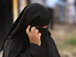 The kind of face veil banned in France