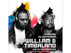 Will.i.am will be on fire and in style tonight, no doubt. (Image: Event Flyer)