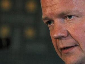  وزير الخارجية البريطاني وليام هيغ