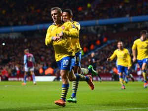 ويلشير يحتفل بهدفه