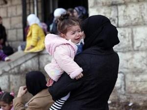 امرأة فلسطينية كانت تعيش في مخيم اليرموك
