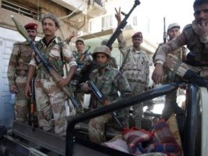 منشقون عن الجيش اليمني