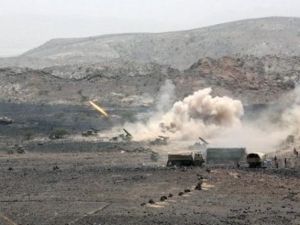 مشهد من المعارك في جنوب اليمن