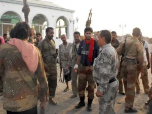 عناصر من الجيش والامن اليمني في زنجبار
