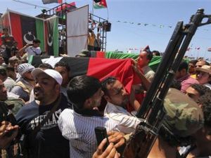 جانب من جنازة عبد الفتاح يونس
