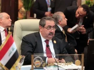 وزير الخارجية العراقي هوشيار زيباري في اجتماع وزراء الخارجية العرب في بغداد 
