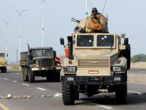 دورية للجيش اليمني في زنجبار