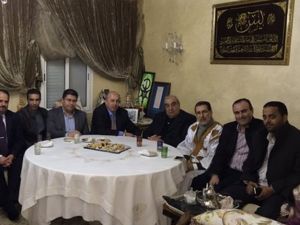 وزار كيلو والوفد المرافق له وزير الخارجية السابق سعد الدين العثماني ـ تويتر
