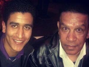 الراحل محمد شرف وابنه هشام محمد شرف