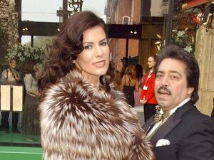 Christina with her ex-husband Sheikh Walid Juffali. (The Times UK)