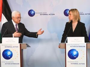 موغيريني تبحث مع عباس "اجراءات ملموسة" لاعادة الهدوء