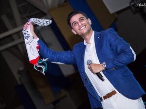 Mohammed Assaf talked about his sister, fame and Dounia Batma in an interview with Wafaa Kilani. (Facebook)