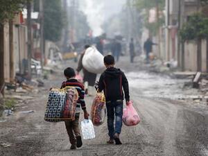 منذ بدء العمليات العسكرية قبل 8أشهر، نزح نحو 862 ألف شخص من الموصل 