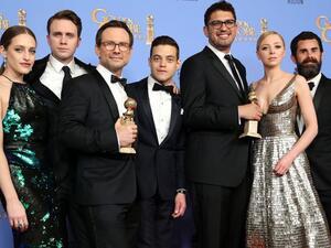 The creator of Mr. Robot says season 2 will be even darker. (File photo)