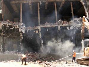 مصر تهدم مقر "حزب مبارك" 