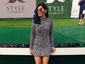 Tala Samman wore an outfit from Topshop. (Source: myfashdiary - Instagram)