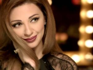 Lebanese superstar Myriam Fares shared a photo of her newborn baby on Instagram. (YouTube)