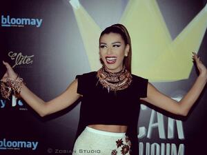 Lebanese actress Nadine Rassi has officially split up from her husband Giscard Abi Nader. (Facebook)