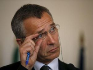 الأمين العام لحلف شمال الأطلسي ينس شتولتنبرج 
